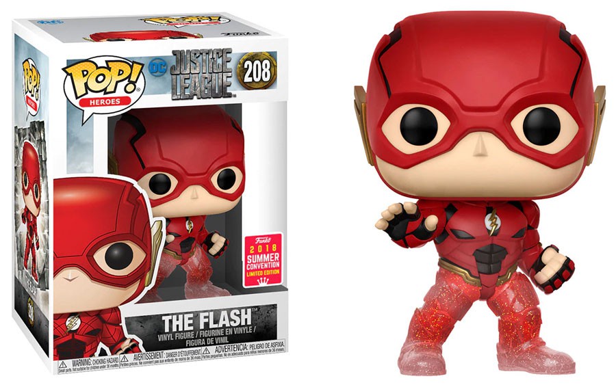 Funko Pop! DC Heroes Justice League Movie Vinyl Figure Flash Running #208