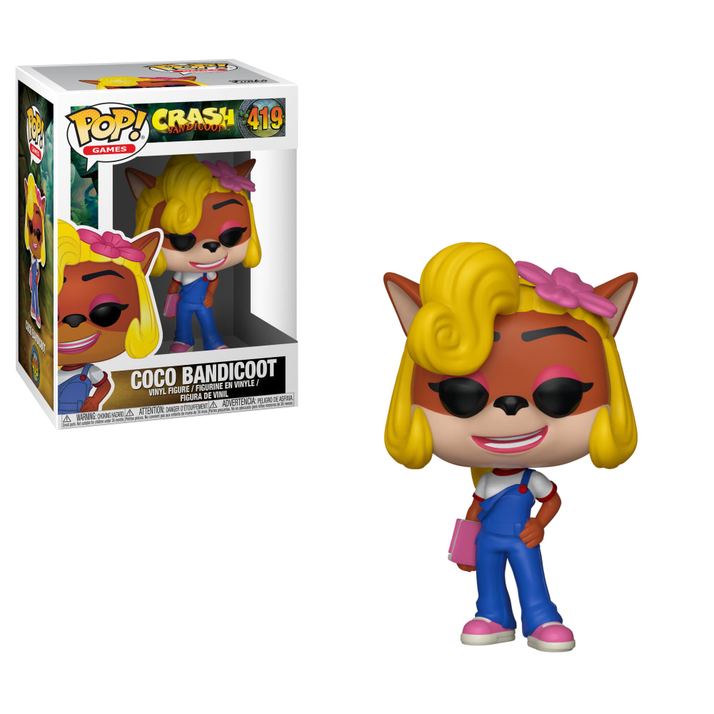 Funko POP Vinyl Crash Bandicoot Coco Multi