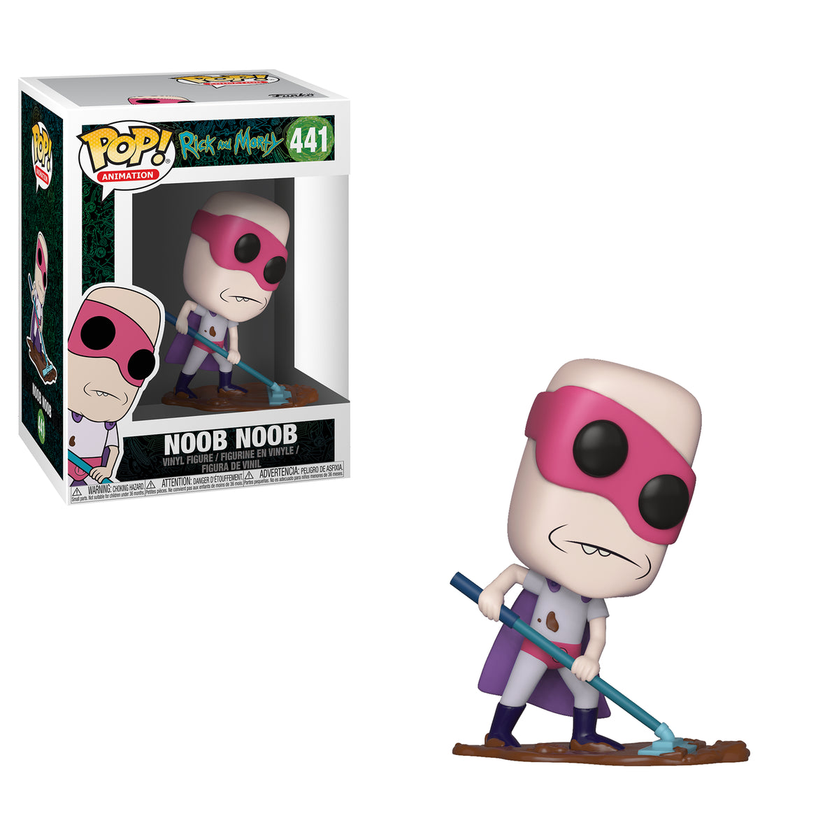 Funko POP! Animation Rick and Morty Noob Vinyl Figure
