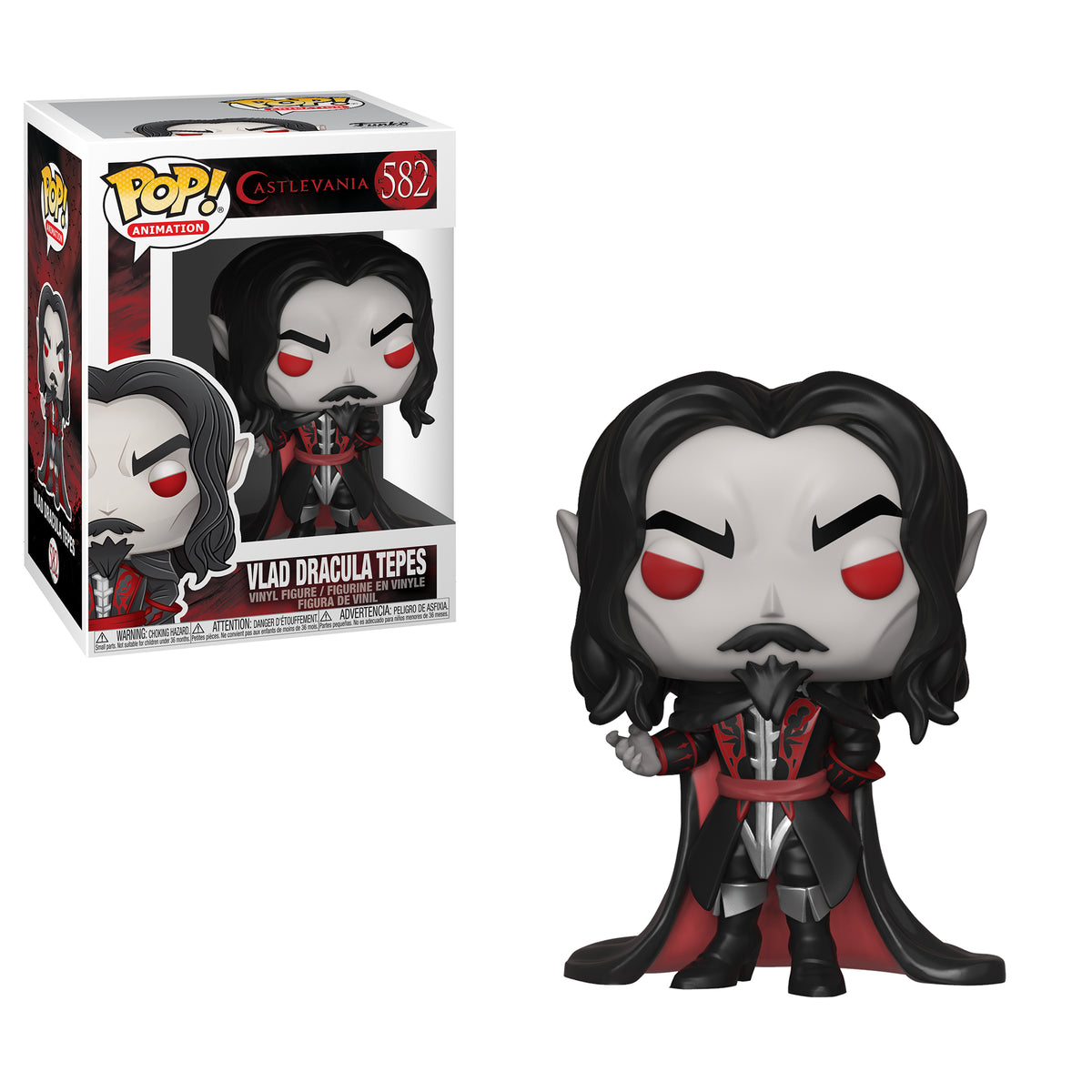 Pop! Vinyl Funko Animation Castlevania Vlad Dracula Tepes Figure