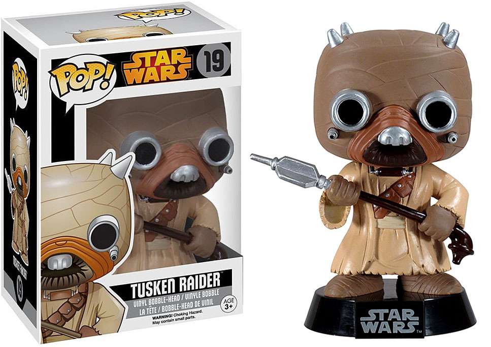 Pop! Vinyl Star Wars Vaulted Tusken Raider 3.75 Bobble Head