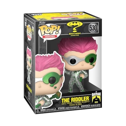 Funko Pop! Movies BM Forever The Riddler Metallic Batman Forever 1995 Collectable Vinyl Figure