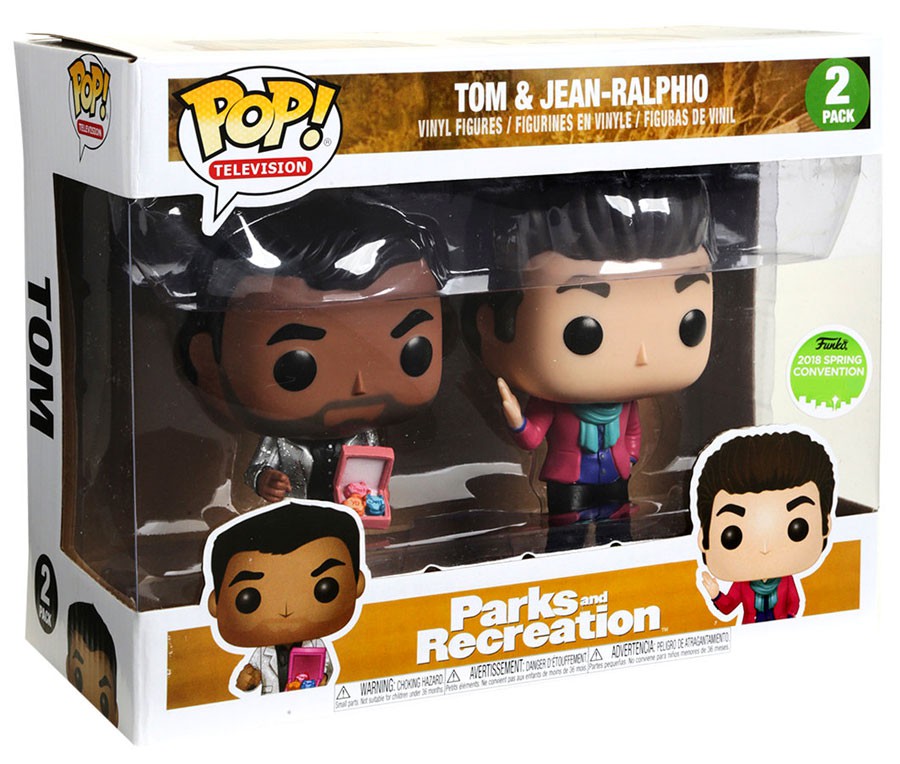 Funko Pop! Parks and Recreation Tom Jean-Ralphio 2-Pack
