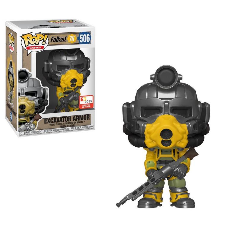 Funko POP Fallout 76 Excavator Armor E3 2019 Limited Edition #506