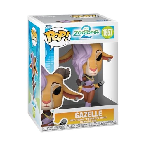 Funko Pop! Disney Zootopia 2 Gazelle Collectable Vinyl Figure