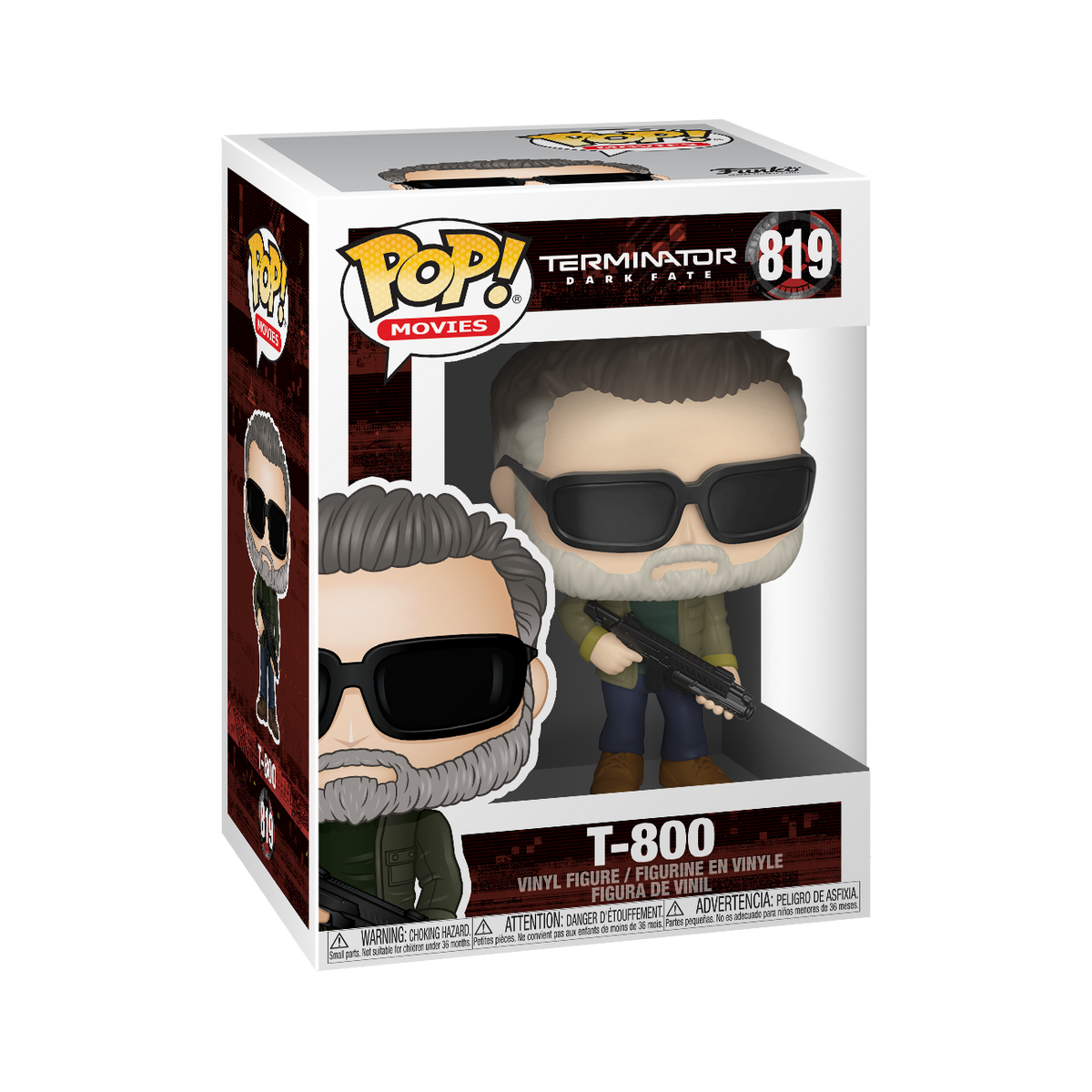 T-800 Funko Pop! #819 from Terminator: Dark Fate – product image 1