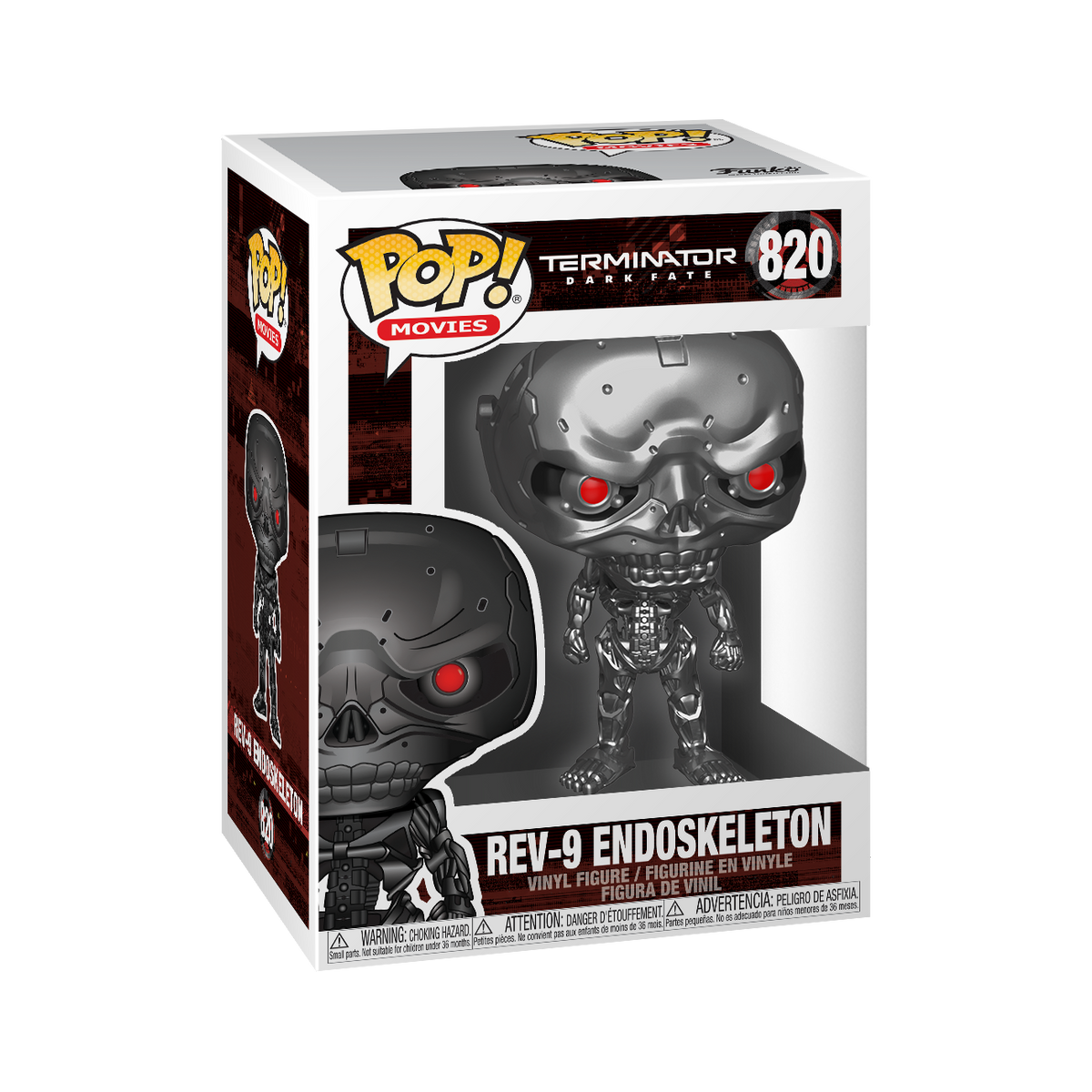 Rev-9 Endoskeleton Funko Pop! #820 from Terminator: Dark Fate – product image 1