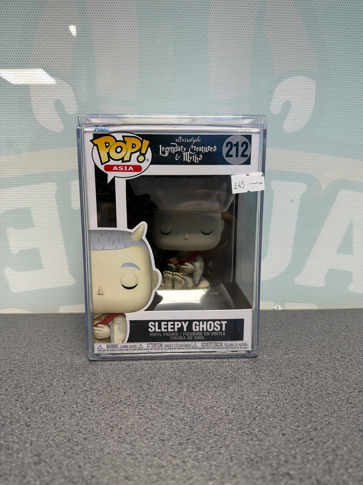 Sleepy Ghost #212 Pop! Asia – photographed boxed item