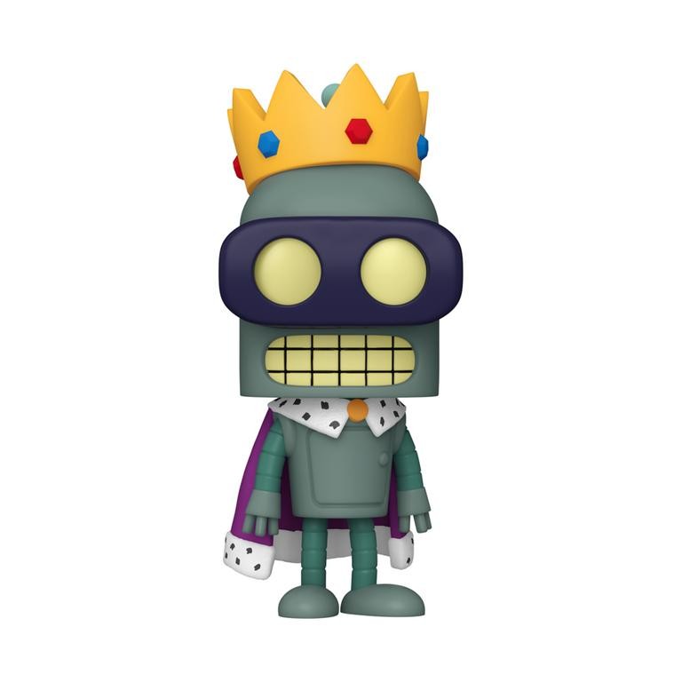 Funko Pop Animation Futurama S5 Super King Bender Bobble Head