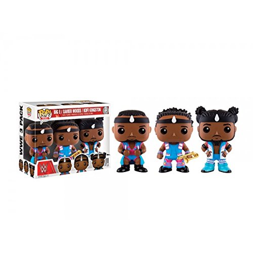 Pop! WWE Big E Xavier Woods Kofi Kingston New Day Small 3-Pack