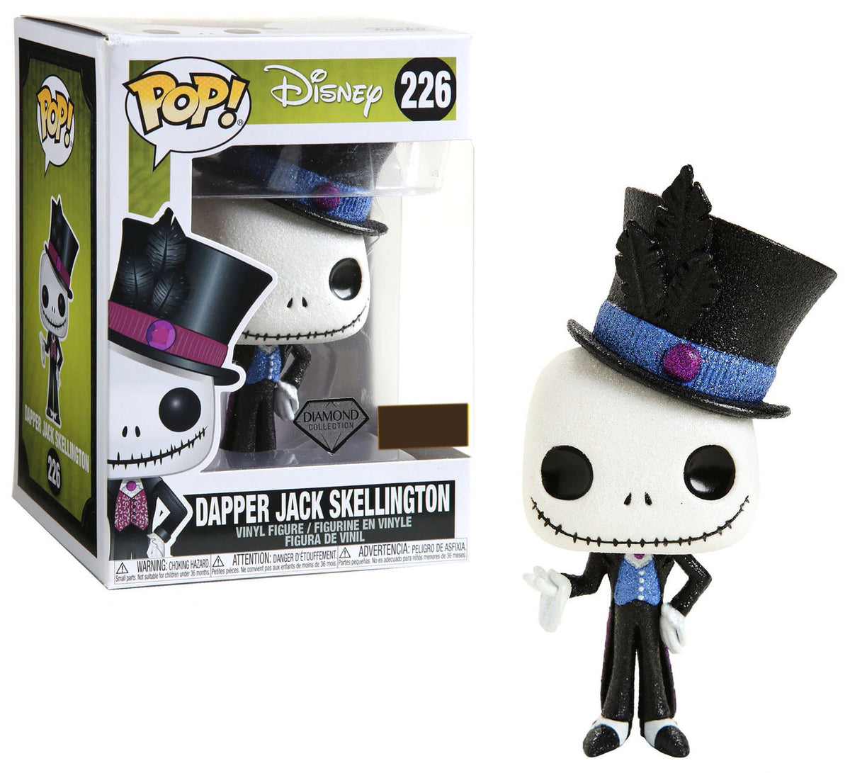 Grappig Funko Pop Nightmare Before Christmas Dapper Jack Skellington Vinyl Figure