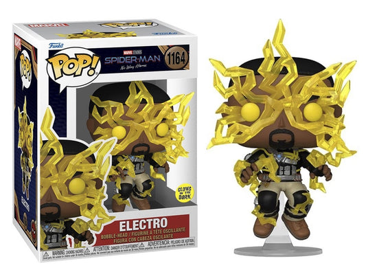 Electro Glow Funko Pop! #1164 – Spider-Man: No Way Home