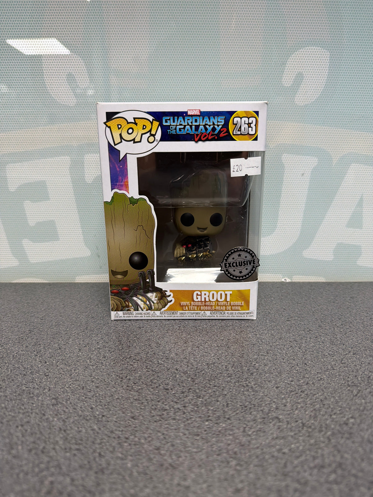 Groot with Bomb Funko Pop! #263 – Guardians of the Galaxy Vol. 2