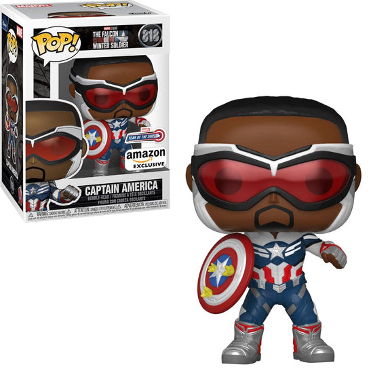 Captain America Funko Pop! #818 – Year of the Shield