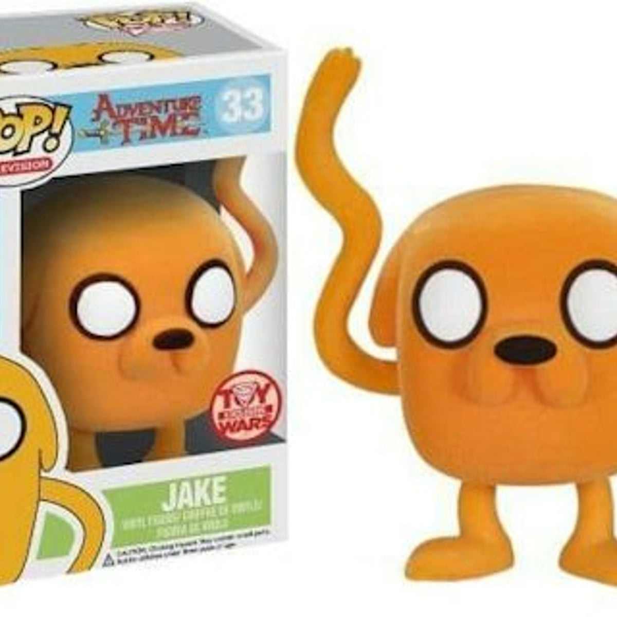 Funko FLOCKED Jake Adventure Time POP! Figure