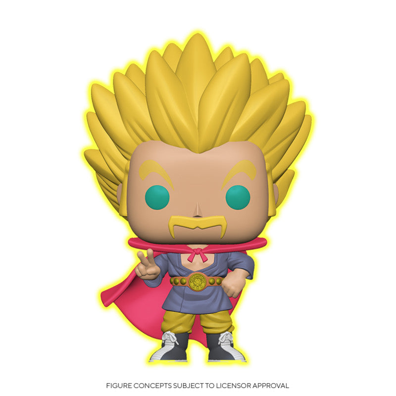 Dragon Ball Funko Pop Hercule Glow in Dark Figure 3.75-Inch