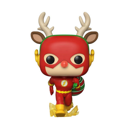 Funko POP Vinyl Heroes DC Holiday Rudolph Flash