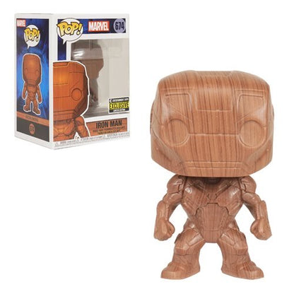 Iron Man Wood Deco Funko Pop! – Marvel