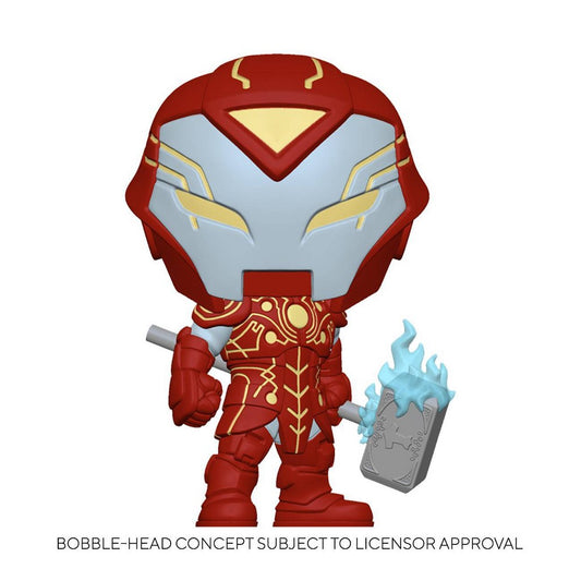 Funko Marvel Infinity Warps Pop Vinyl Figure Iron Hammer Red