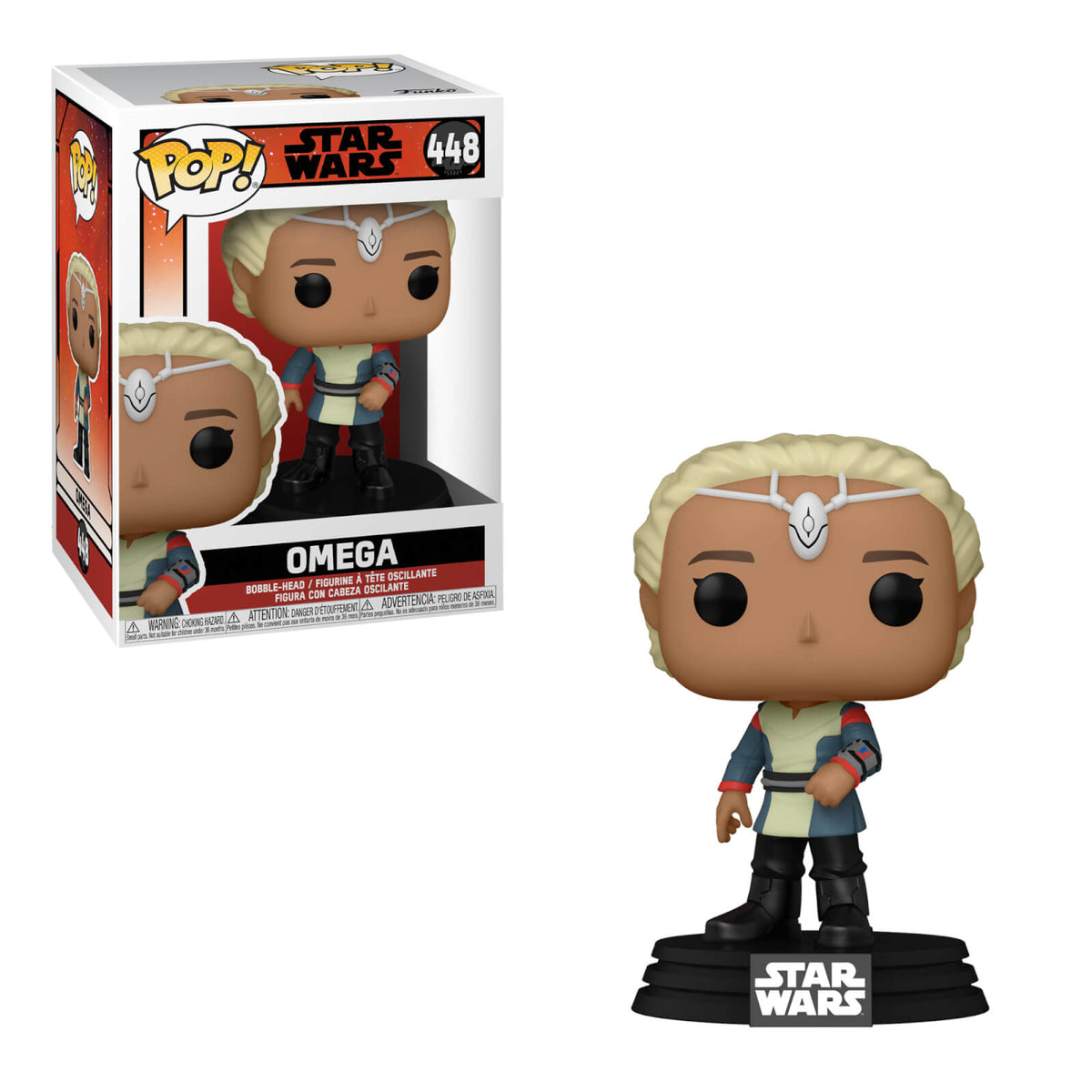 Funko Pop! Star Wars Omega Vinyl Collectible Figure #448
