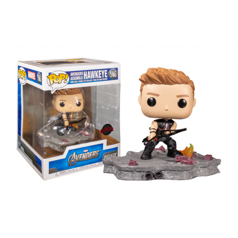 Funko Avengers Assemble Hawkeye #586 3.75 Inch Action Figure Deluxe Exclusive