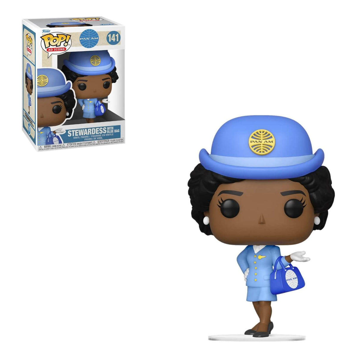 Pop! Vinyl Pan Am Stewardess with Blue Bag