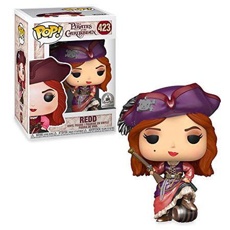 Redd Funko Pop! #423 from Pirates of the Caribbean, Disney Parks Exclusive – product image 1