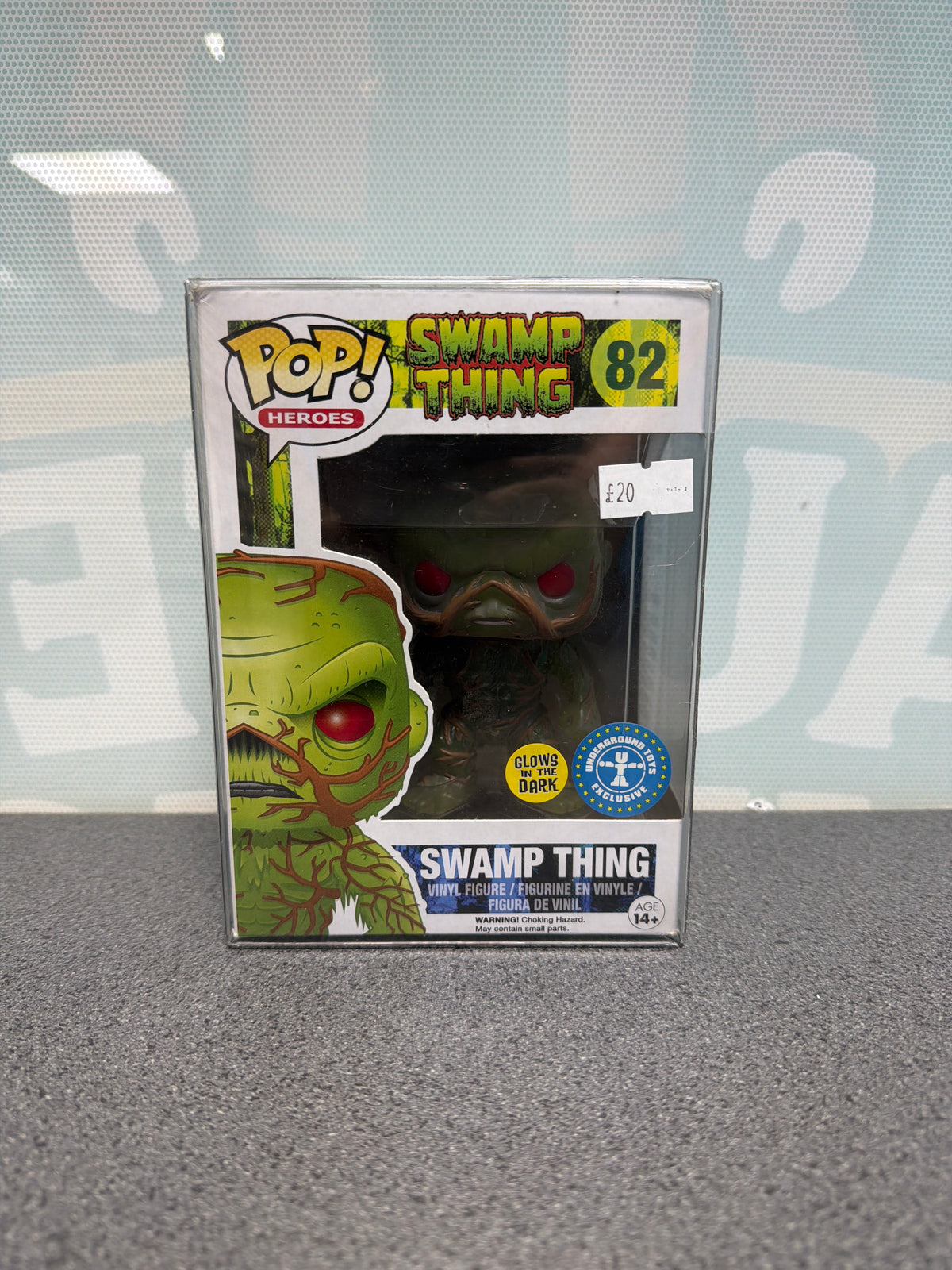 Swamp Thing Glow Funko Pop! – DC, PX Previews