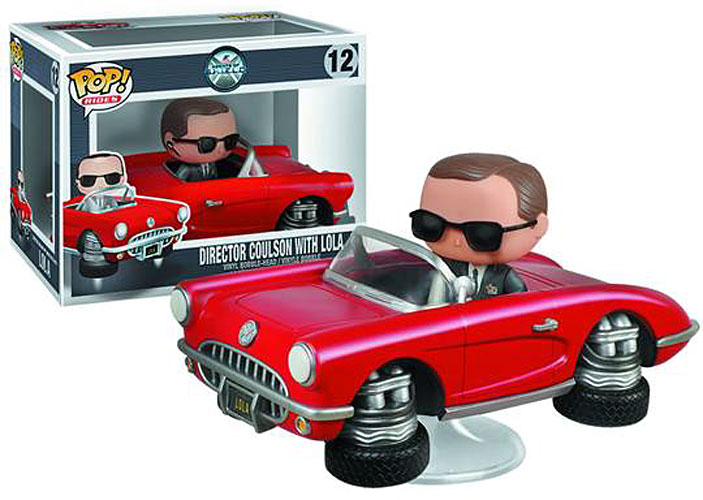 Funko Marvel S Agents of S.H.I.E.L.D. POP Ride Vinyl Figure Coulson with Lola
