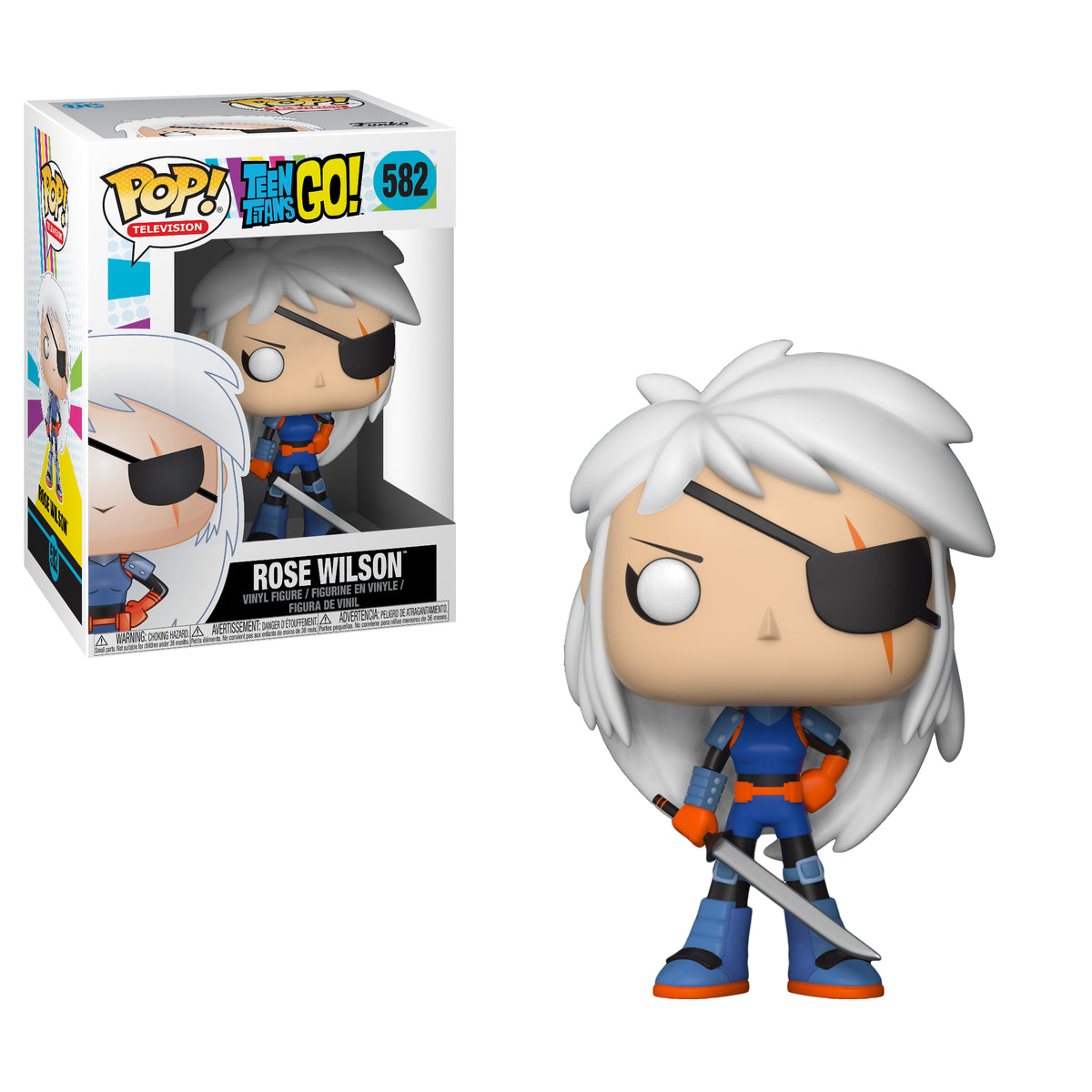 Teen Titans Go! Funko POP! TV Rose Wilson 3.75-Inch
