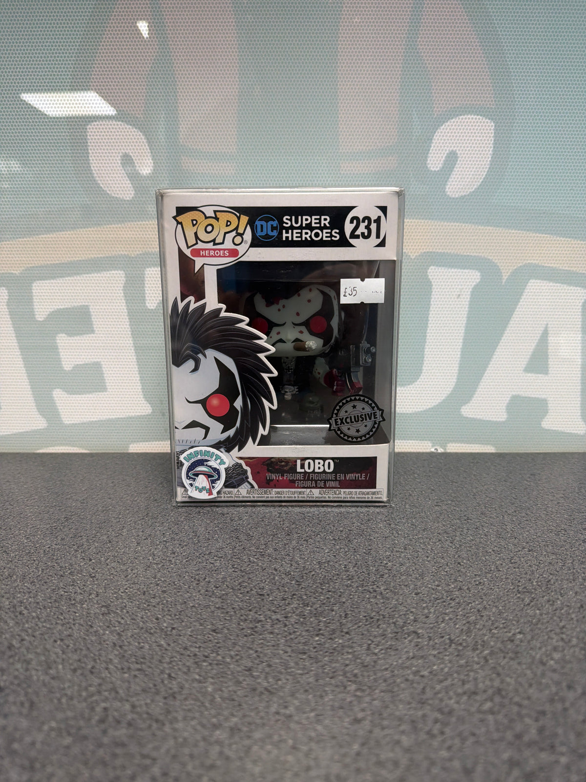 Lobo Bloody Funko Pop! – DC Heroes