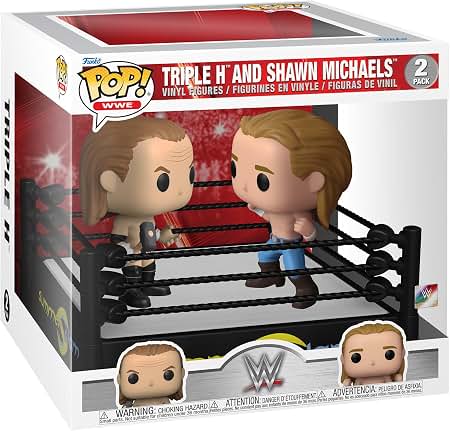 Funko Triple H & Shawn Michaels Pop WWE Wrestling Action Figure 3.75 Inch