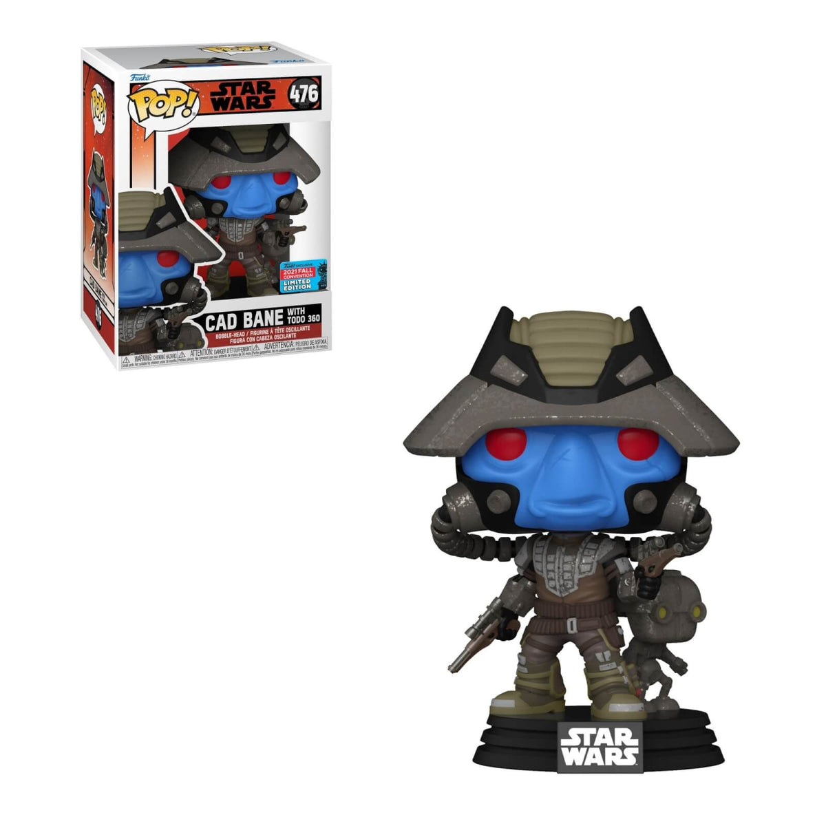 Funko POP! Star Wars #476 Cad Bane 2021 NYCC