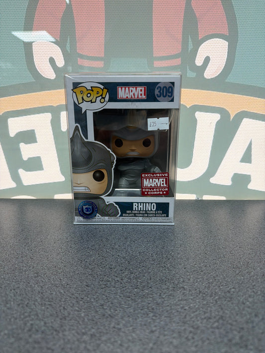Rhino Funko Pop! #309 – Marvel Spider-Man