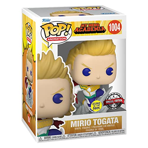 Funko POP! My Hero Academia Mirio Glow In The Dark Figure Light Box Damage