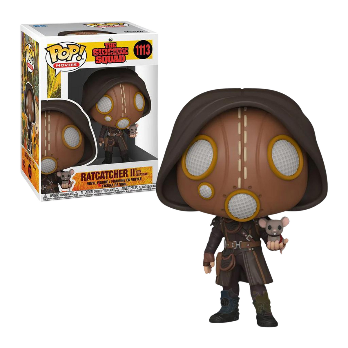 Suicide Squad Funko POP! Movies Ratcatcher II with Sebastian 3.75 in