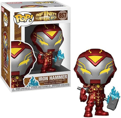Funko Marvel Infinity Warps Pop Vinyl Figure Iron Hammer Red