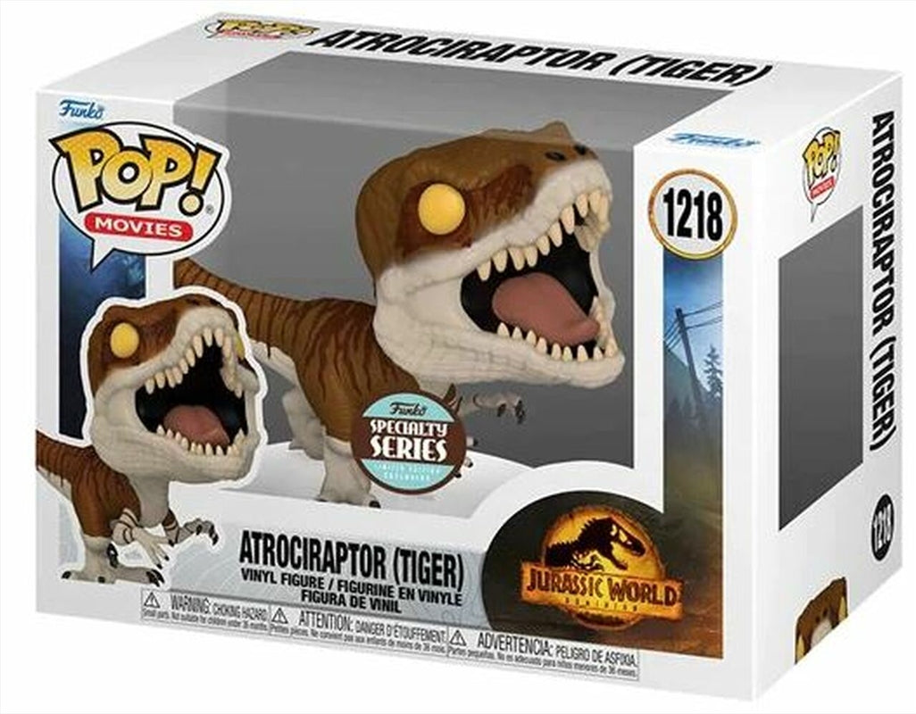 Atrociraptor (Tiger) Funko Pop! #1218 from Jurassic World Dominion, Specialty Series – product image 1