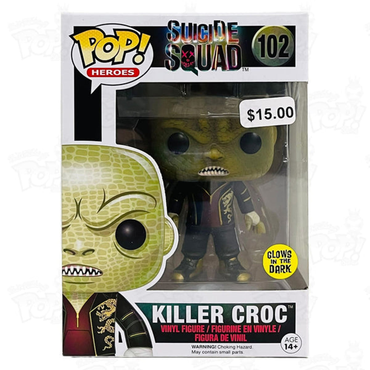Suicide Squad - Killer Croc GLOW Edition #102 (Vinyl)