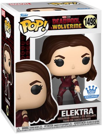 Pop! Deadpool & Wolverine Marvel Elektra #1498