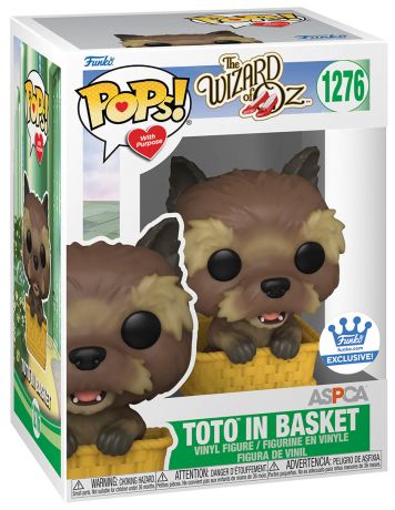 Funko POP With Purpose The Wizard Of Oz Toto In Basket 1276 Vinyl Figure
