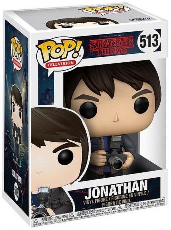 Pop! Vinyl Stranger Things Jonathan with Camera Vinyl Figure 3.75