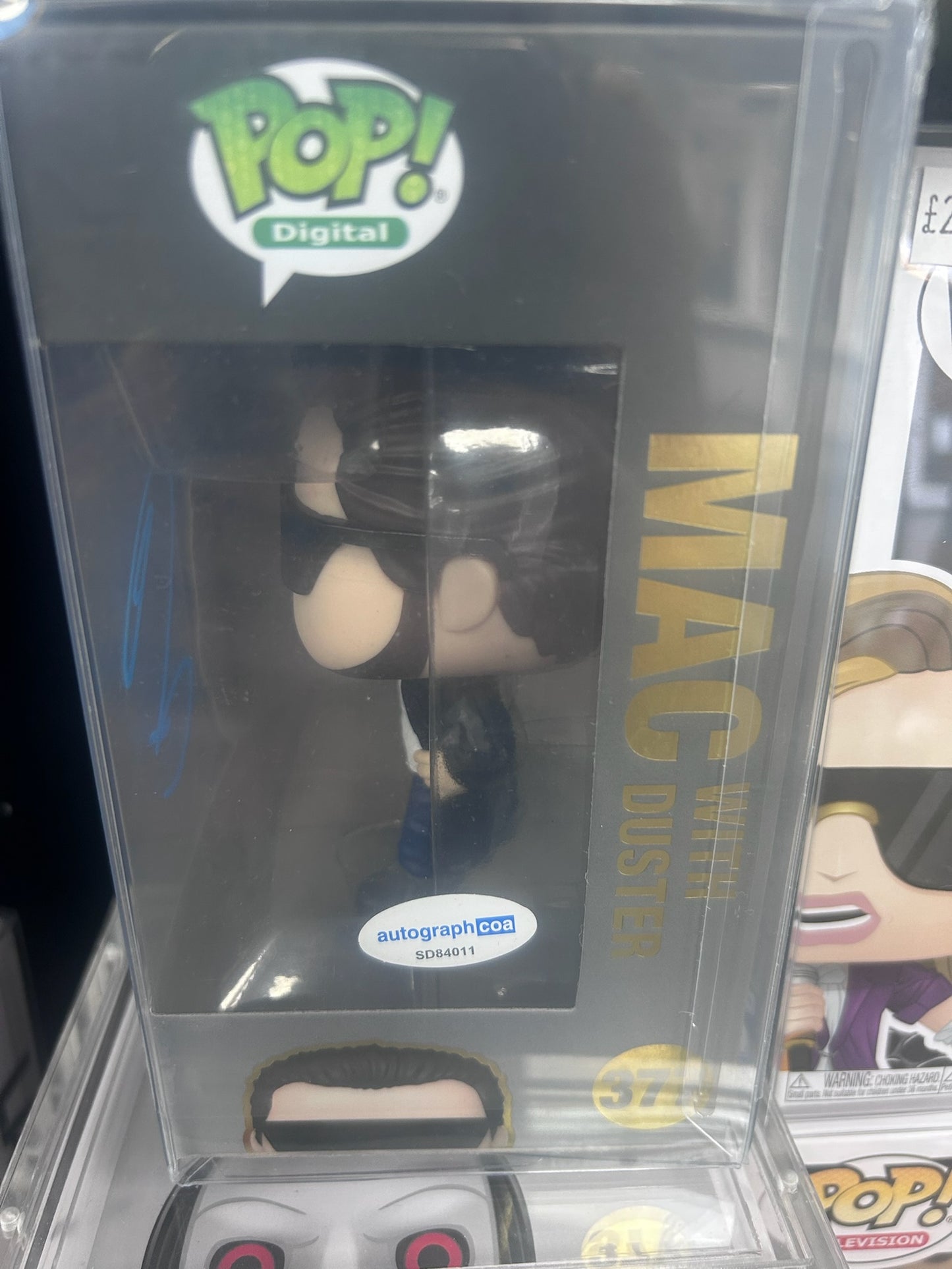 SIGNED MAC WITH DUSTER NFT FUNKO #377