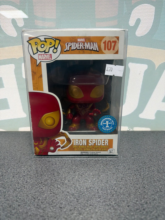 Iron Spider Funko Pop! #107 – Marvel