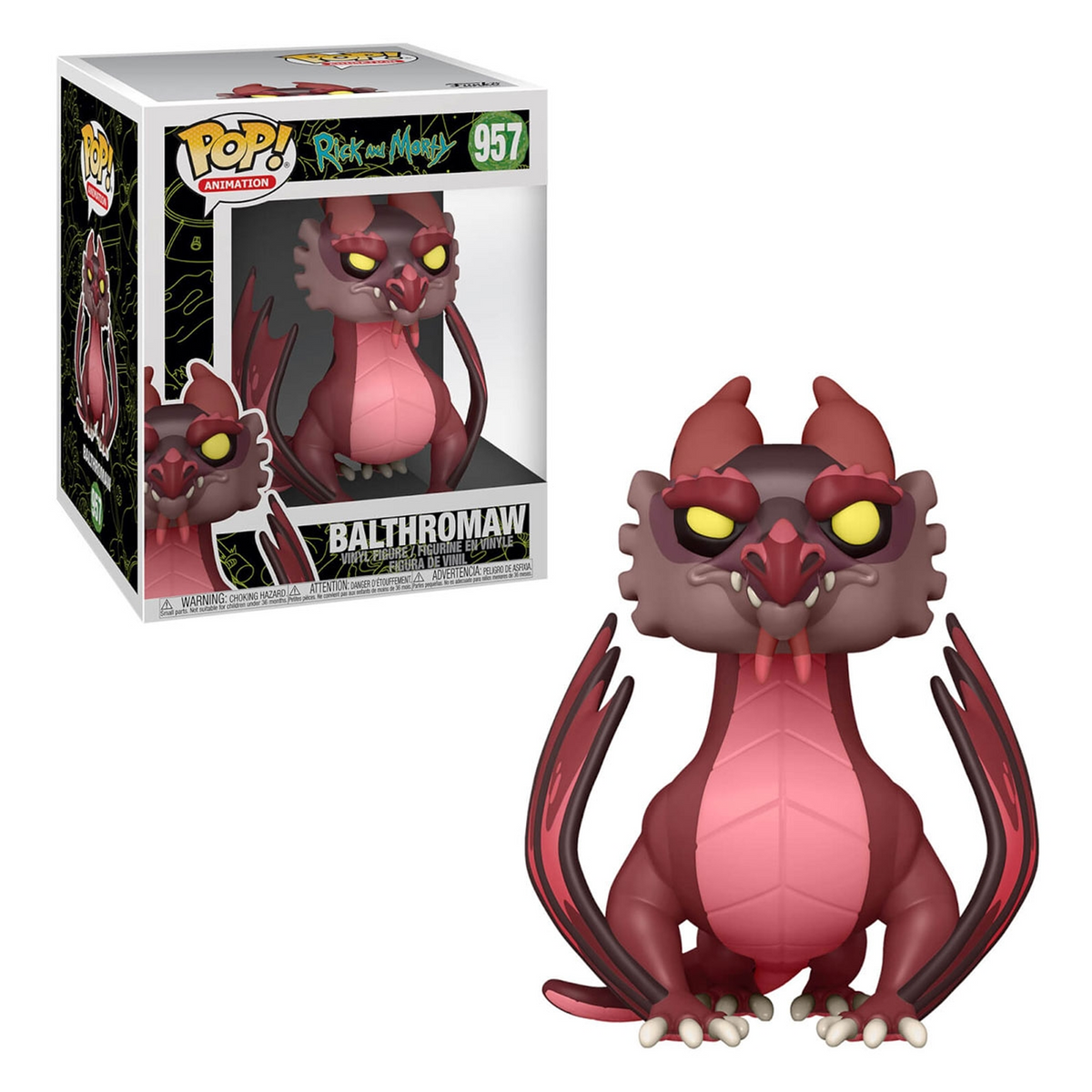 Rick And Morty Funko Pop! Super Balthromaw 10-Inch Vinyl Figure