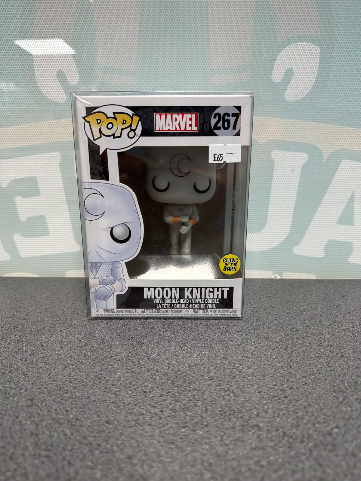 Moon Knight Glow Funko Pop! #267 – Marvel, 2017 Convention Release