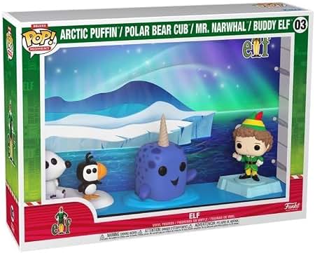Elf Pop! Deluxe Moments Narwhal Scene