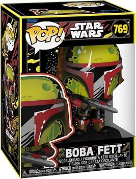 Funko POP Star Wars BoBF Boba Fett Retro Figure