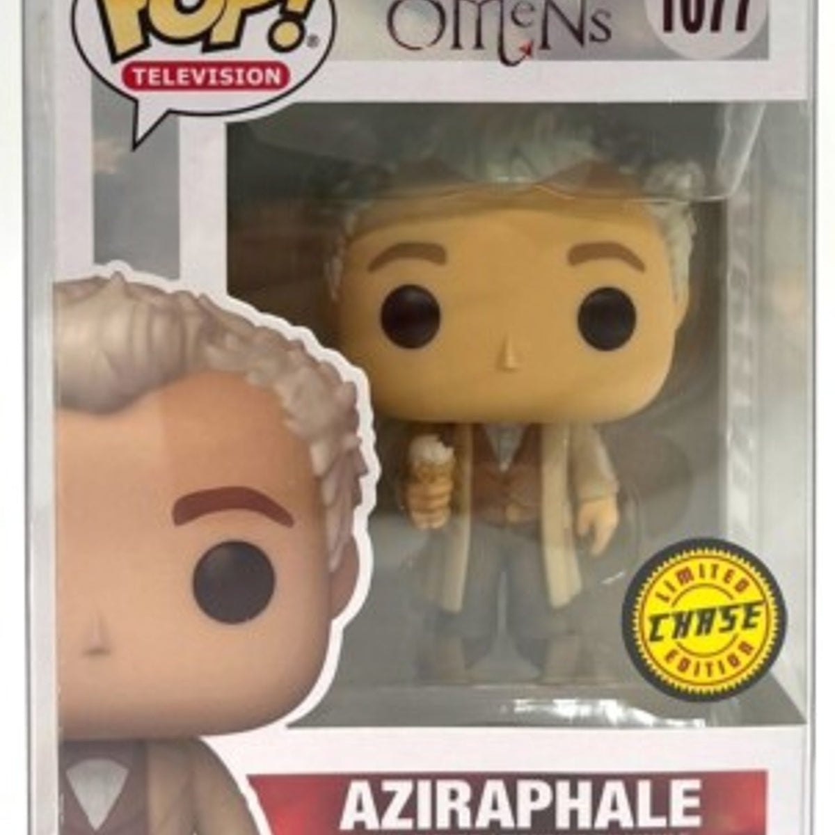 Aziraphale with Ice Cream Funko Pop! #1077 from Good Omens – Chase