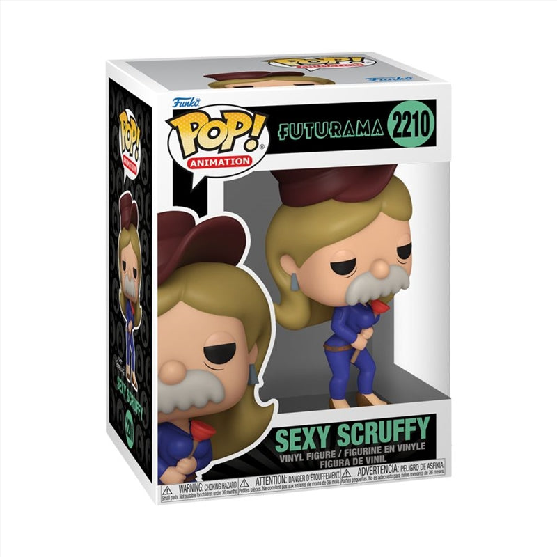 Funko POP! Animation: Futurama Sexy Scruffy Vinyl Figure